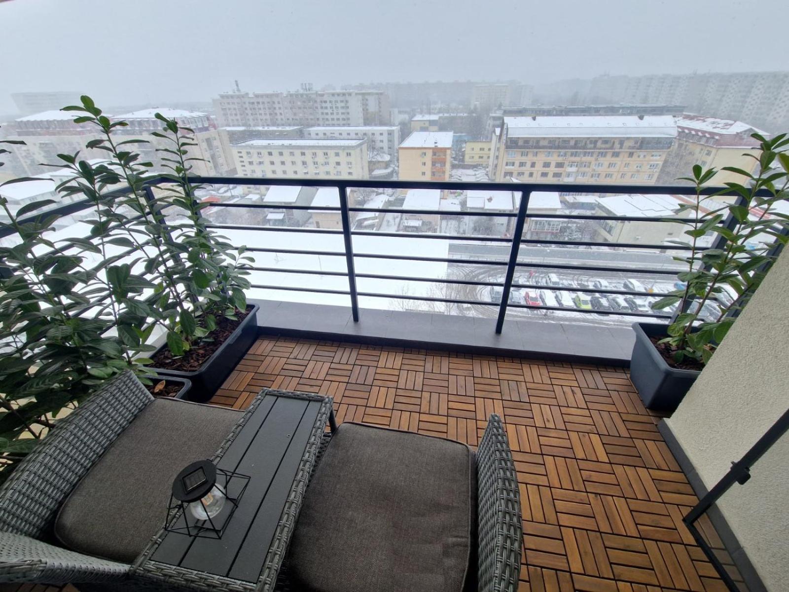 Irema Sunset View Studio Pallady Bucureşti Eksteriør bilde
